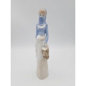 Rosenthal Netter Woman with Bucket Figurine Tawain "Llardo Style" Vintage Figure